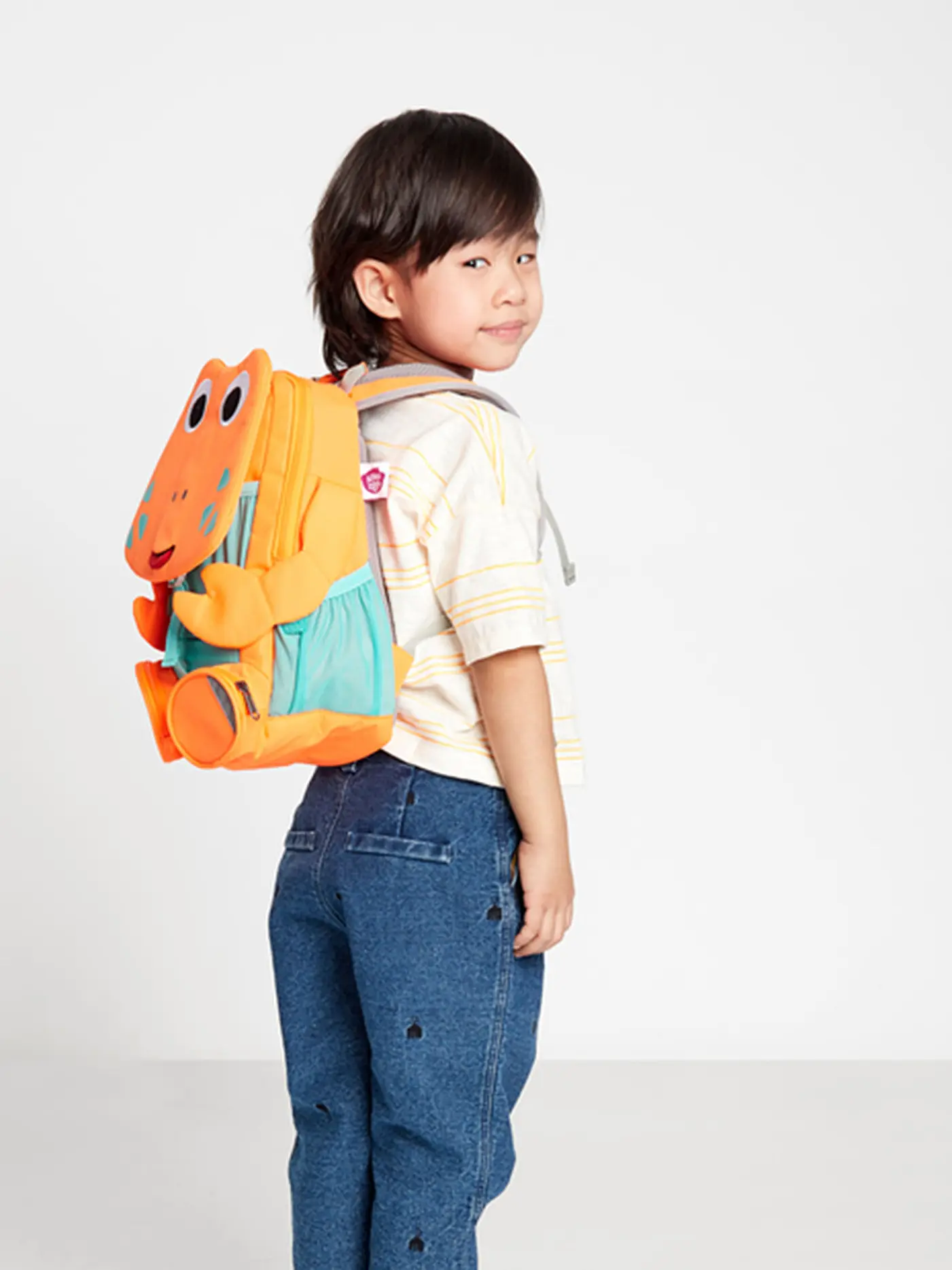 AFFENZAHN | Kinder Rucksack Großer Freund - Krabbe | 
